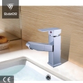 Kemewahan Centerset One Handle Faucet Tarik Kamar Mandi