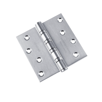 Black stainless steel door hinges