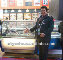 high quality hard ice cream freezer display case in 2014