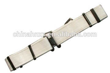Durable Nylon white military belt