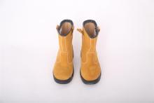 Labor protection work boots anti-smashing and piercing khaki
