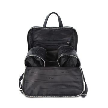 Women Girl City Travel Backpack Black Medium Size