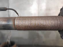 Chrome Carbide Outer Surface Overlay Wear Pipe