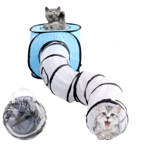 Pop-up Pet Cat Play Tunnel Tube