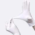 Guantes de vinilo de nitrilo estéril de látex médico desechable