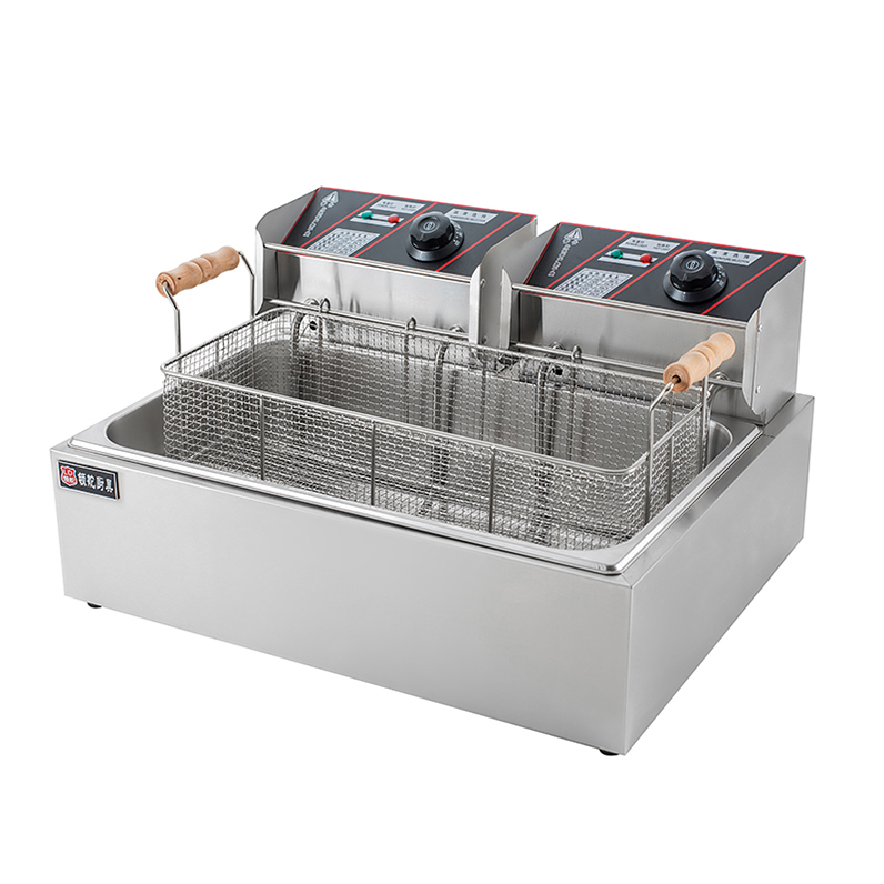 Single Basket Electric Fryer Right