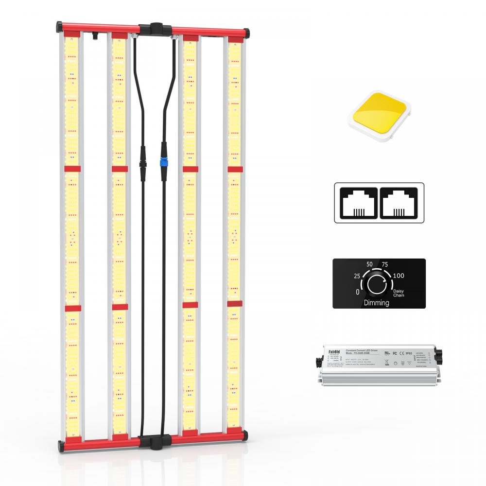 400W Aglex Full Spectrum LED เติบโตแสงสำหรับพืชในร่มเรือนกระจกไฮโดรโปนิกพร้อมกับ UV IR Coverage 4x4