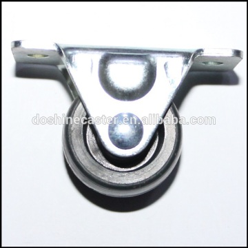 Factory price 1 inch fixed caster wheel castor wholesale