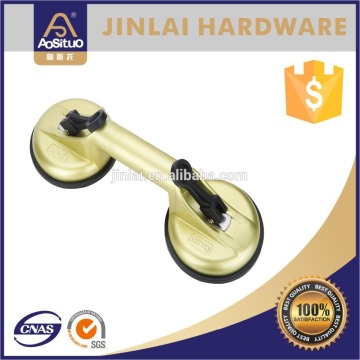 2-claws glass vacuum plastic sucker lifter pads with handle