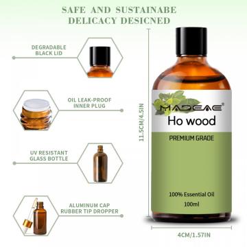 Alcanjado de alto grado Ho Oil esencial para la madera para cosméticos