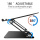 Vertical Laptop Stand Aluminum Alloy for Tablet Notebook