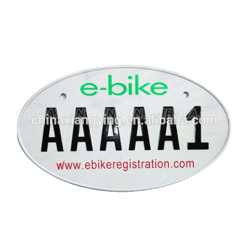 Latest Design Superior Quality For Traffic Registration Car Number Plate