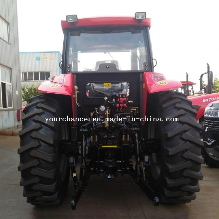 Europe Hot Sale Ce Certificate Dq1804 180HP 4WD Big Agricultural Farm Tractor with AC Cabin