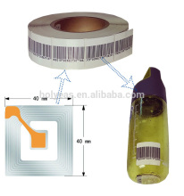 Security system rf soft tag/sticker/label