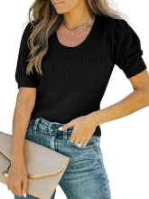 Women's sweater with half sleeves