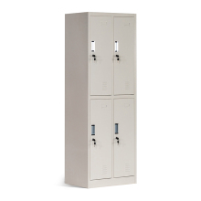 4 Door Grey Metal Lockers for School