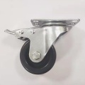 5'' Swivel Industrial Black PP Caster with brake