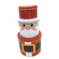 Customized Tinplate Christmas Metal Gift Cans