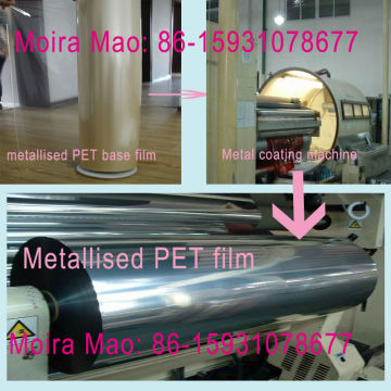 metallised pet film for coffee bag