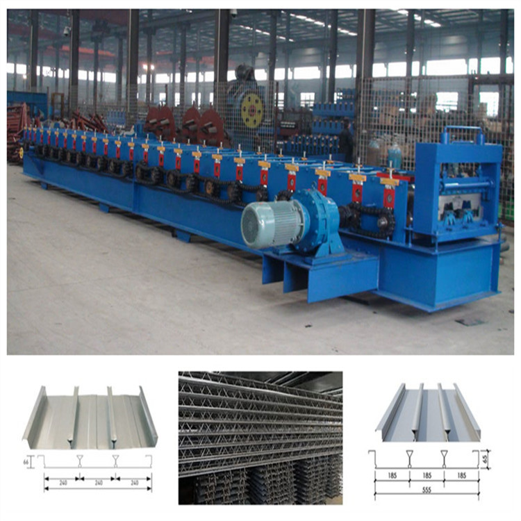 STEEL DECKING ROLL FORMING MACHINE