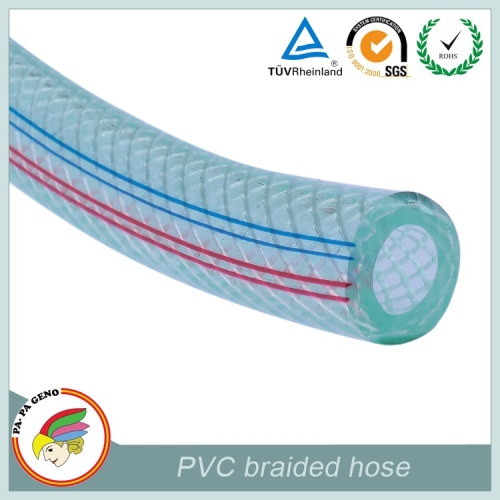 fibre braided pvc fuel hose pipe