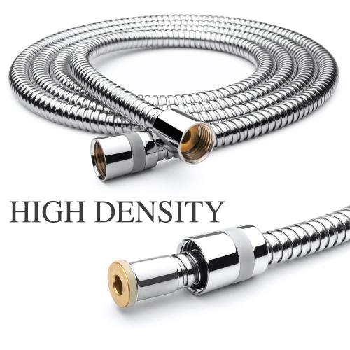 360-degree rotation double interlock flexible shower hose