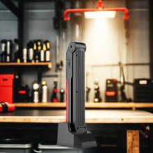 500lm Foldable Magnetic Rechargeable Flood LED Work Light with 5 Modes and 360° Rotation - Complete Workshop Illumination Kit including Charging Station