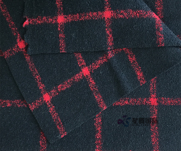 Wool Nylon Blend Double Face Fabric