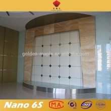 Noble white crystallized artificial walling stone