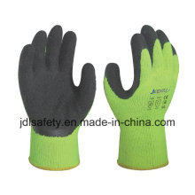 Ce Approved Latex Work Glove of High Visibility (LY2026)