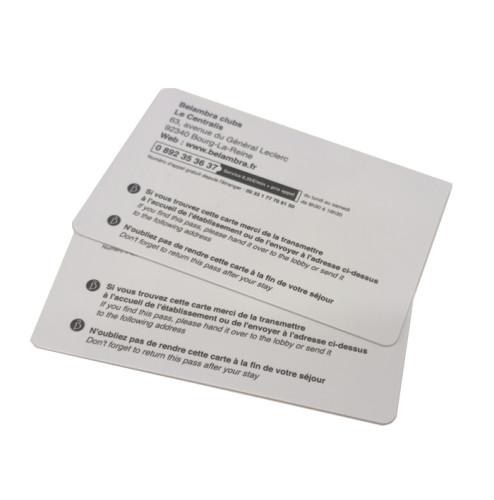 Contactless IC Cards  13.56Mhz PVC Blank Card