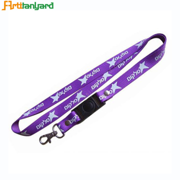 Sport Nylon Material Lanyard