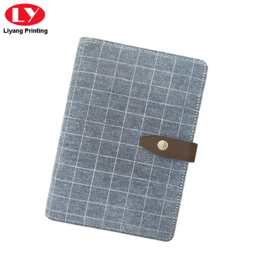 Luxury Diary Notebook Calendar with Button Close