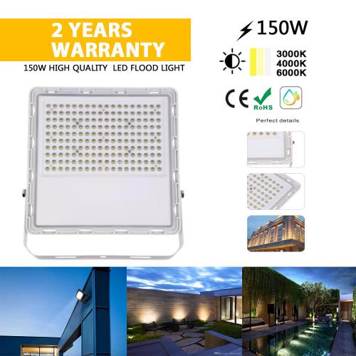 Floodlight sob beiral 150 W para exterior