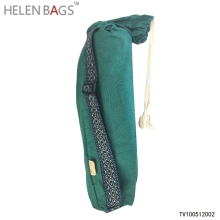 Yoga mat bag canvas sling carrier bag , canvas yoga mat bag , china custom yoga mat bag