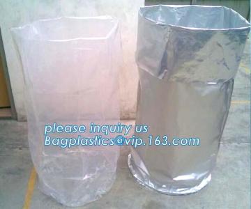 Biodegradable round bottom bag, plastic lining bag, round bottom plastic drum inner liner