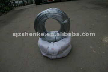 Electro galvanized redrawn wire