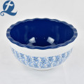 Utsökt utskrift Blue Lotus Leaf Bowl Set