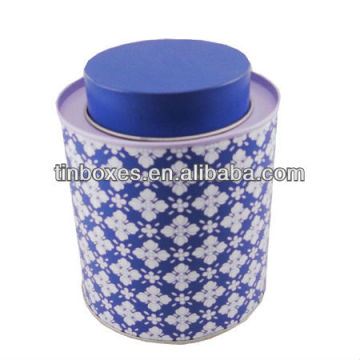 custom round tea storage tins wholesale