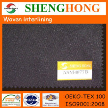 Woven knit interlining for lady\'s wear