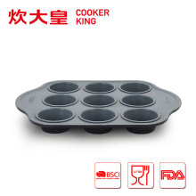 New Carbon steel muffin top pan CKT2009A