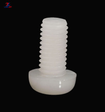 M8 M10 white nylon plastic machine screw