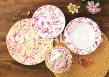 New bone china tableware Set  Garden Bird