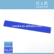 30cm Hot Sell Clear Scale office plastic Ruler in Stock