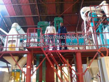 Maize mill 50 ton per day maize flour mill corn flour milling processing line