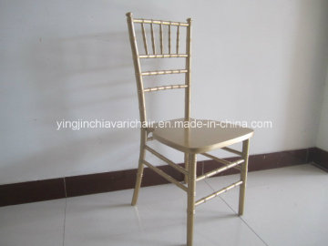 High Quality Wood Gold Chivari Chairs, Tiffany Chair