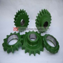 OEM manufacturers of custom-made all sizes spline shaft with sprocket