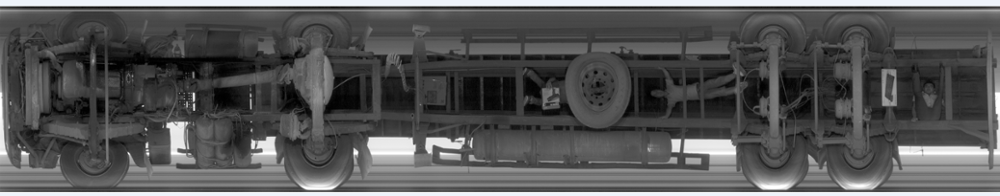 Movable UVSS for indoor use with high resolution scanned images, portable UVIS under car inspection machine