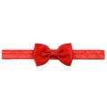 head hair elastic band grosgrain ribbon bow girl