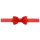 head hair elastic band grosgrain ribbon bow girl